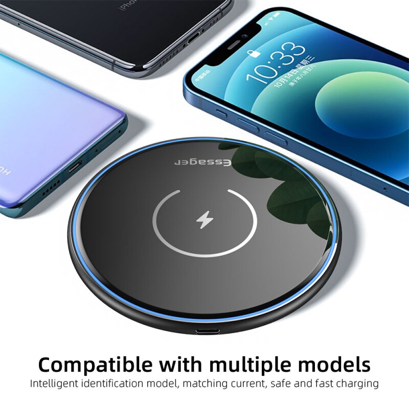 Portable  Charging Pad Magnetic Mobile Accessories Type-c Input Efficient Chargers