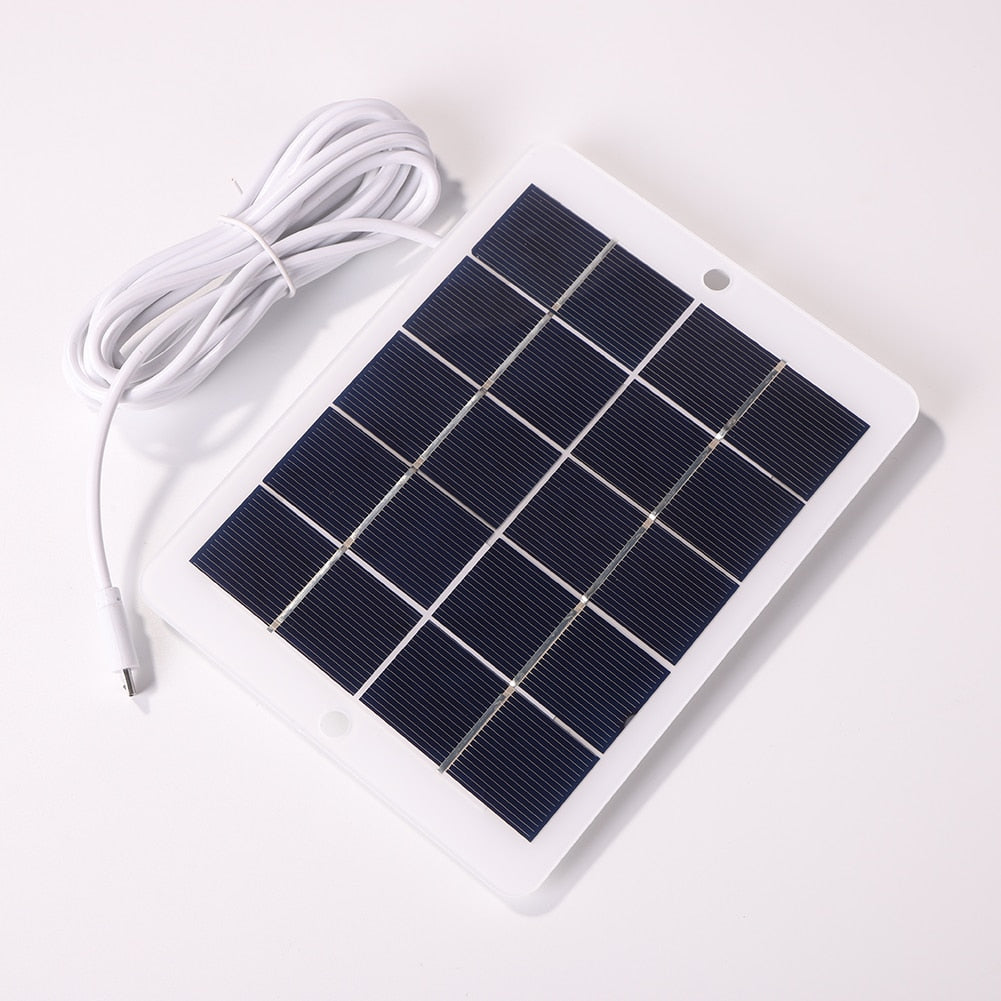 3W 5V Portable Mobile Phone Solar Power Bank