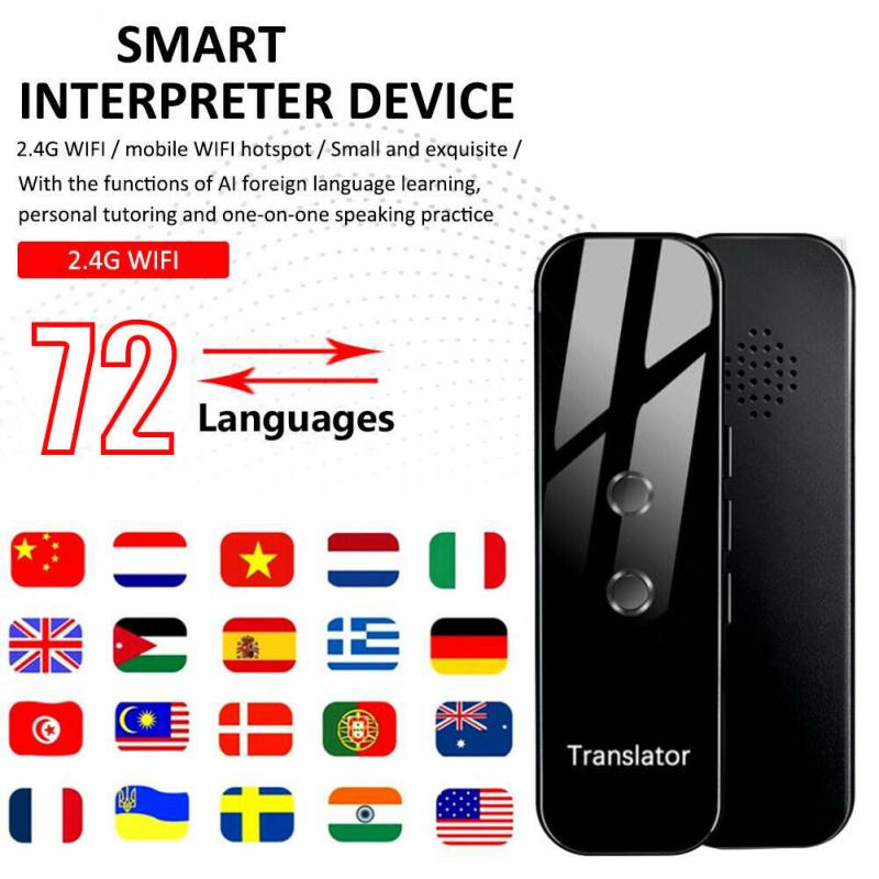 Real Time Voice 72 Languages Portable Instant Translator