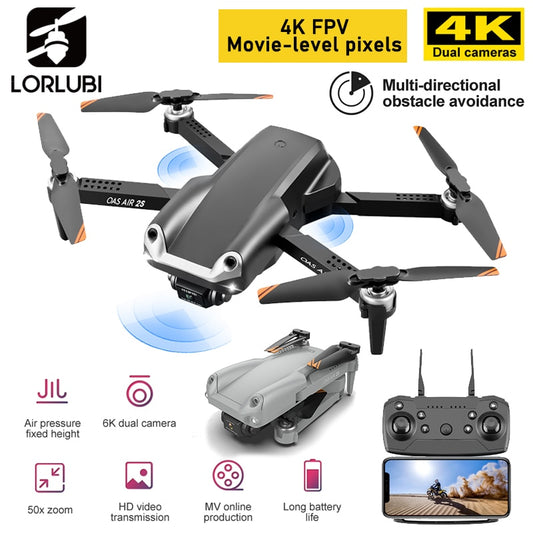 LORLUBI Z608 Obstacle Avoidance 4K HD Camera Profesional Drone