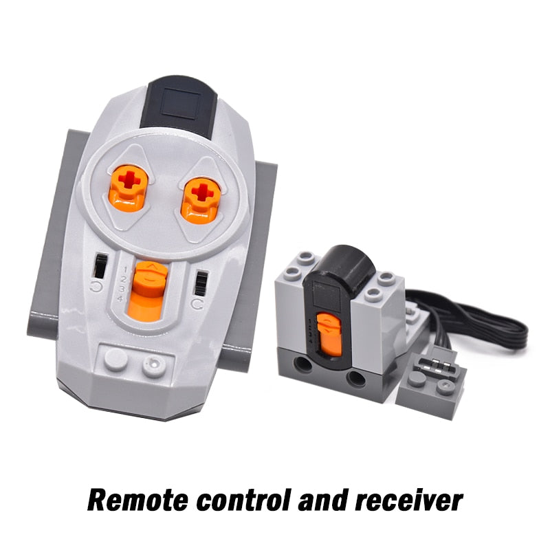 High-tech Power Function Extension Wire Servo Motor IR Remote Control