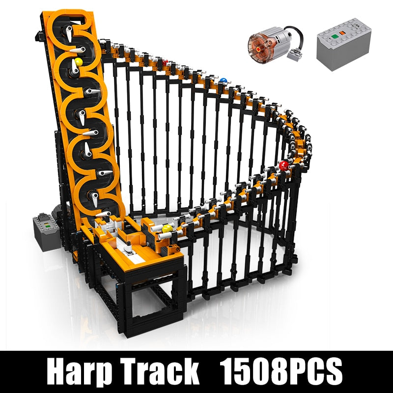 MOULD KING 26008 Creative Construction Toys Harp Track