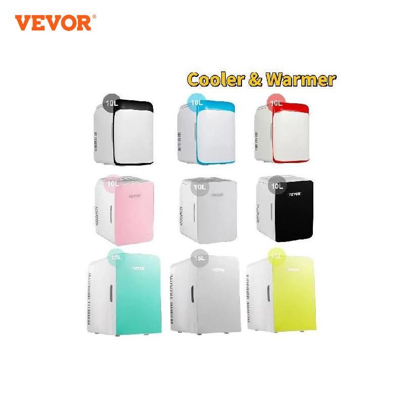 VEVOR 10L 15L Mini Fridge 12v Refrigerators Camping Home Truck