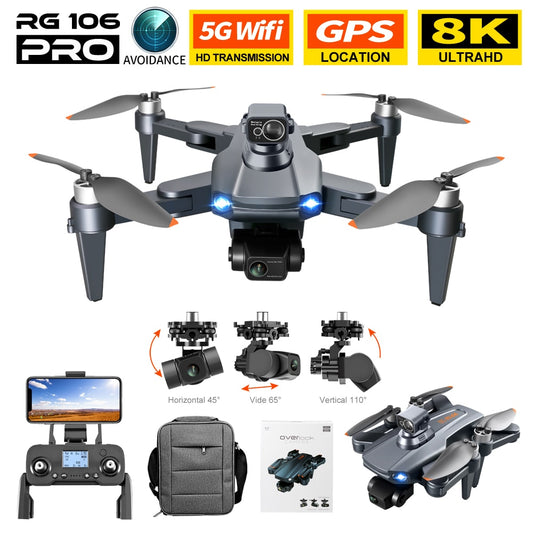 2022 RG106 Drone 8k Professional GPS 3 km With Camera