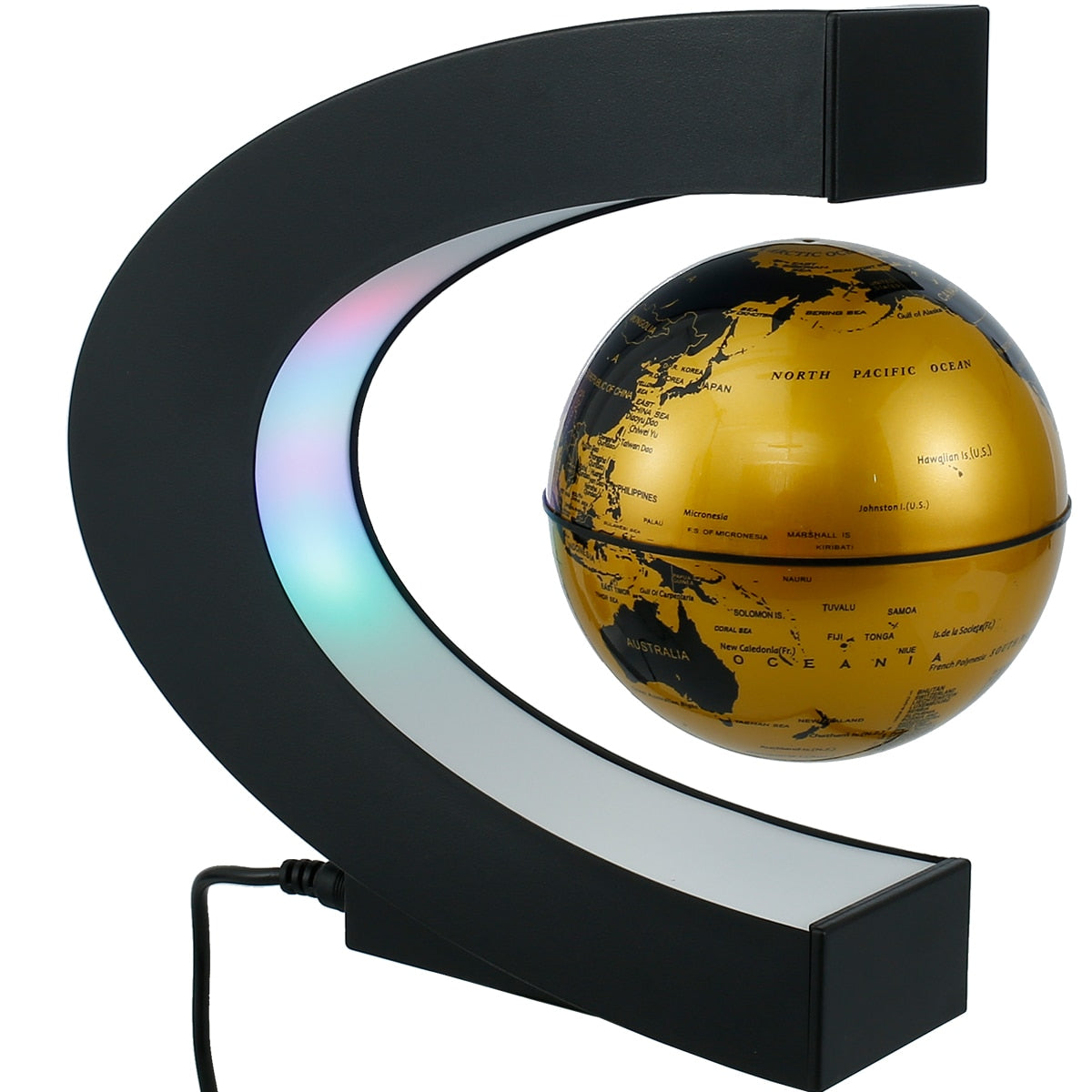 Levitating Magnetic Globe LED World Floating Lamp