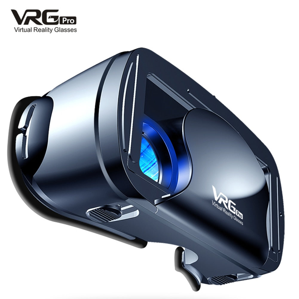 Full-screen 3D VR Headset 120° Wide-angle Smart Virtual Helmet for 5-7 inch Smartphone